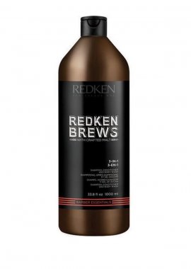 Redken Brews 3-in-1 Shampoo - 3--1 ,      (1000 )