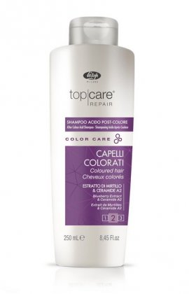 Lisap Top Care Repair Color Care After Color Acid Shampoo -   (250 )