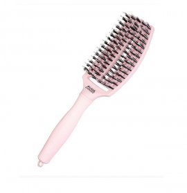 Olivia Garden -    Fingerbrush Care Iconic Boar&Nylon Pastel Pink M
