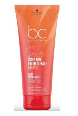 Schwarzkopf Professional Bonacure Sun Protect Sun Protect 3-in-1 Scalp, Hair & Body Cleanse -    ,    3--1 (200 )