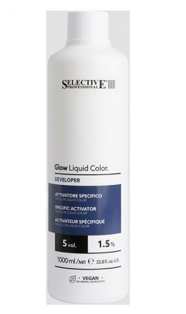 Selective Professional Glow Liquid Color Developer -   (5 vol.) 1,5% 1000 