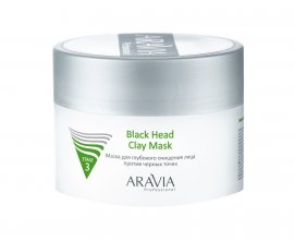 Aravia Professional Black Head Clay Mask -         (150 )