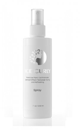 Ice Curly ProActive Plant Coil Promoter and Swirl Effect Memorizer Styling and Refreshing Spray -           (200 )