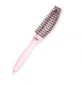Olivia Garden -    Fingerbrush Care Iconic Boar&Nylon Pastel Pink S